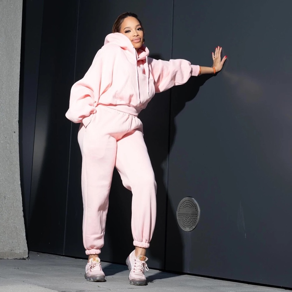 Baby Pink Jogging Set